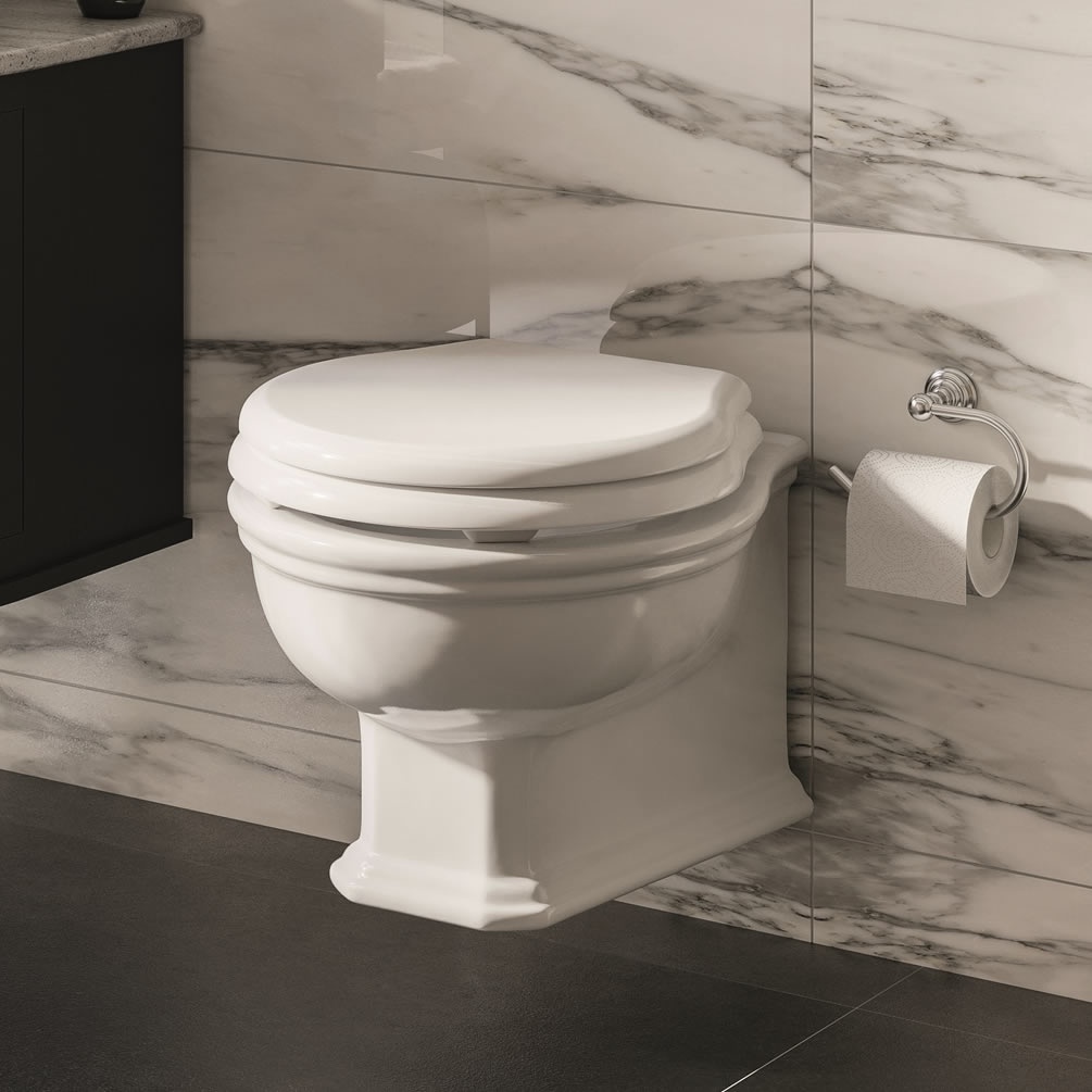 Imperial Regent Wall Hung Toilet - Lifestyle Image